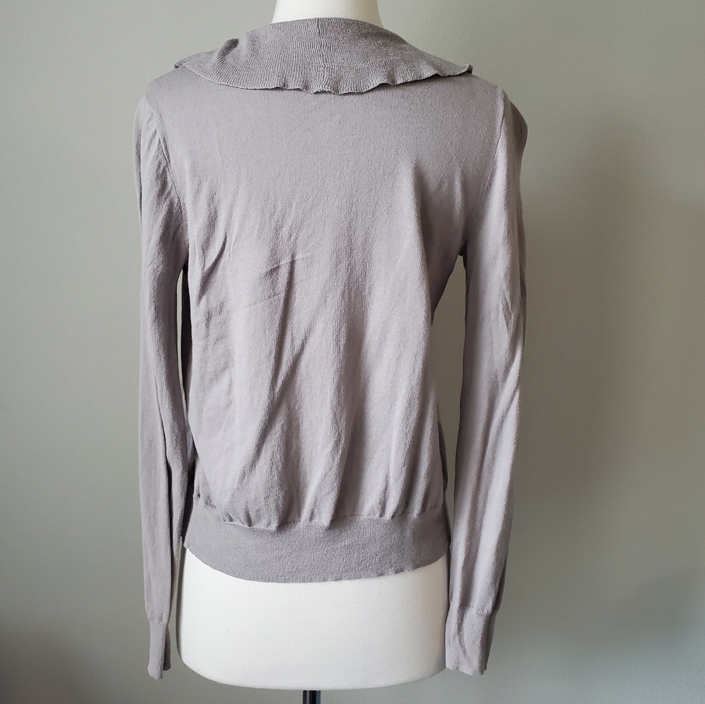 J.Crew Factory Ruffle Cardigan - Picture 2 of 4